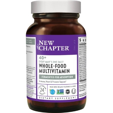 Ежедневные мультивитамины для мужчин 40+ Every Man's New Chapter 24 Таблетки