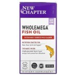 Жир аляскинського лосося 1000 мг Wholemega Alaskan Salmon Oil New Chapter 120 желатинових капсул: ціни та характеристики