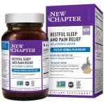 Спокійний безболісний сон Restful Sleep + Pain Relief New Chapter 30 вегетаріанських капсул: ціни та характеристики