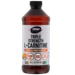 L-Карнітин 3000 мг Рідкий з цитрусовим смаком L-Carnitine Now Foods 473 мл: ціни та характеристики