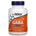 GABA (Гамма-аминомасляная кислота) Цитрусовый Вкус Now Foods 250 мг 90 жевательных таблеток: цены и характеристики