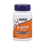 5-HTP (Гидрокситриптофан) 50 мг Now Foods 30 вегетарианских капсул