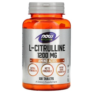 L-Цитрулін L-Citrulline Now Foods 1200 мг 120 таблеток