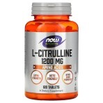 L-Цитрулін L-Citrulline Now Foods 1200 мг 120 таблеток: ціни та характеристики