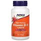 Витамин D-3 1000МЕ Now Foods 180 желатиновых капсул