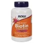 Биотин (В7) 10000 мкг Now Foods 120 вегетарианских капсул