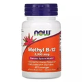 Вітамін B-12 Methyl B-12 Now Foods 5000 мкг 60 льодяників