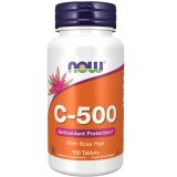 Вітамін C-500 з шипшиною Now Foods 100 таблеток