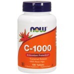 Вітамін С-1000 з шипшиною Now Foods 100 таблеток: ціни та характеристики