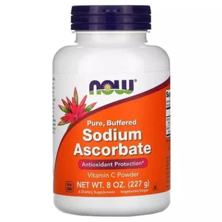 Аскорбат натрия Now Foods Sodium Ascorbat порошок 227 г