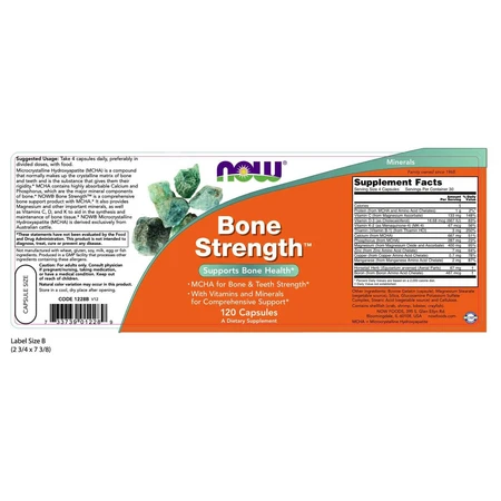 Міцні кістки Bone Strength 120 капсул: ціни та характеристики