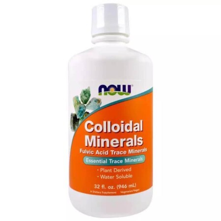 Коллоидные Минералы Colloidal Minerals Now Foods 946 мл