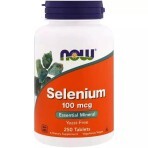 Селен Selenium Now Foods 100 мкг 250 таблеток: ціни та характеристики