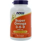 Супер Омега 3-6-9 1200мг Now Foods 180 желатинових капсул