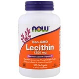 Лецитин 1200 мг Now Foods 100 желатинових капсул