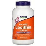 Лецитин 1200 мг Lecithin Now Foods 200 желатинових капсул: ціни та характеристики