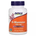 D-Манноза 500 мг Now Foods 120 вегетарианских капсул