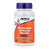Грибной комплекс для поддержания иммунитета, Mushroom Immune Renew, Now Foods, 90 вегетарианских капсул