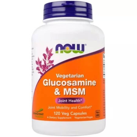 Глюкозамин & МСМ Now Foods 120 гелевых капсул