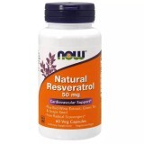 Ресвератрол Natural Resveratrol Now Foods 50 мг 60 капсул