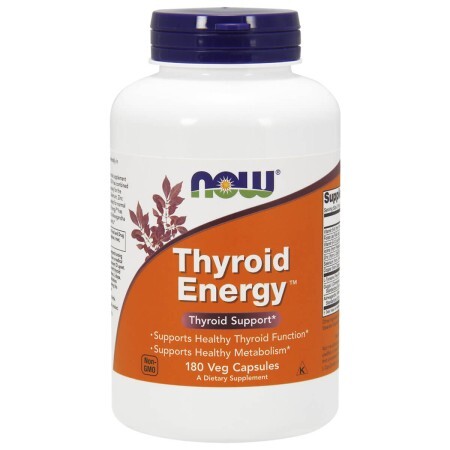 Комплекс для щитовидної залози Thyroid Energy Now Foods 180 гелевих капсул