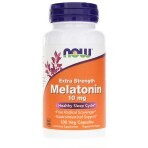 Мелатонін Extra Strength Melatonin Now Foods 10 мг 100 капсул: ціни та характеристики
