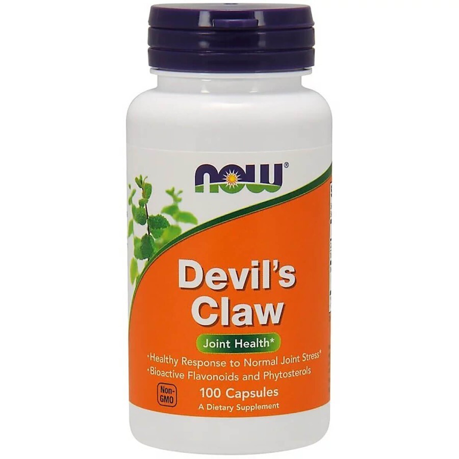 Кіготь Диявола (Гарпагофітум) Now Foods Devil's Claw 100 капсул: ціни та характеристики
