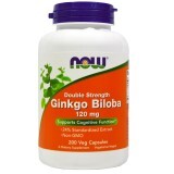Гінкго білоба Ginkgo Biloba Double Strength Now Foods 120 мг 200 капсул