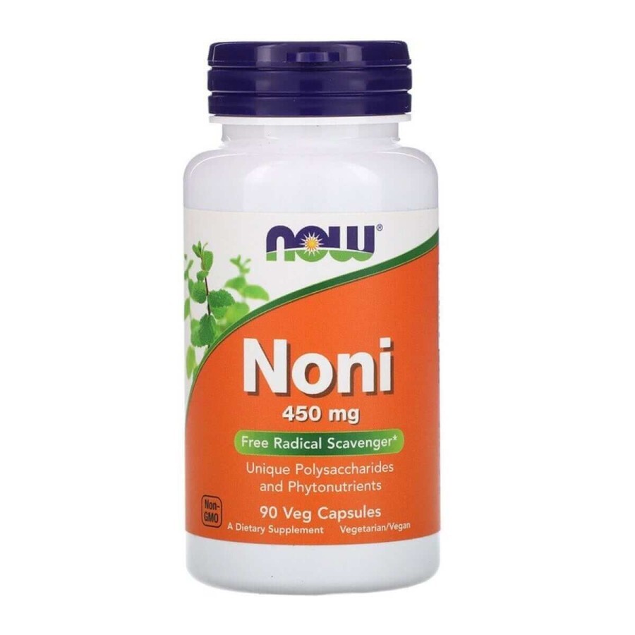 Нони 450 мг Noni Now Foods 90 вегетарианских капсул: цены и характеристики