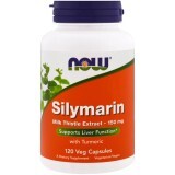 Силімарин (Розторопша) 150 мг Now Foods 120 вегетаріанських капсул
