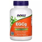 EGCG Екстракт листя зеленого чаю 400 мг Now Foods 180 вегетаріанських капсул: ціни та характеристики