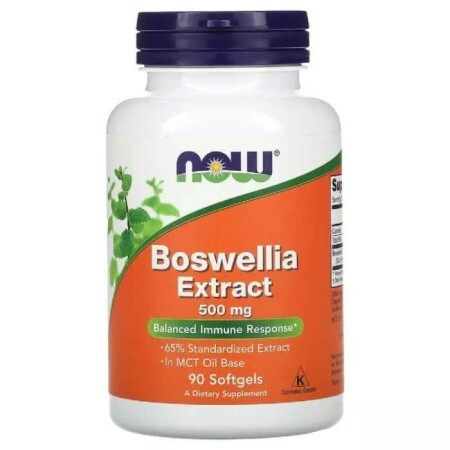 Босвелія екстракт Boswellia Extract Now Foods 90 гелеві Капсул