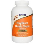 Подорожник (Псилиум) Psyllium Husks Now Foods 500 мг 500 капсул: цены и характеристики