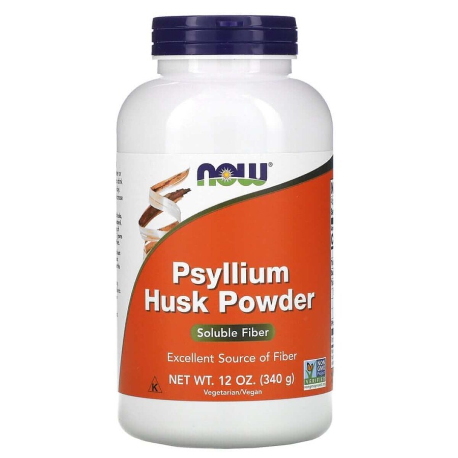Подорожник порошок з лушпиння насіння Psyllium Husk Powder Now Foods 340 г (12 унцій): ціни та характеристики