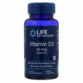 Витамин D3 Vitamin D3 Life Extension 25 мкг (1000 МЕ) 250 гелевых капсул