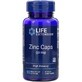 Цинк высокой эффективности Zinc Caps High Potency Life Extension 50 мг 90 вегетарианских капсул