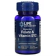 Фолат і B12 BioActive Folate & Vitamin B12 Life Extension 90 вегетаріанських капсул