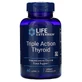 Поддержка щитовидной железы: тироид тройного действия Triple Action Thyroid Life Extension, 60 вегетарианских капсул
