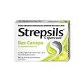 Стрепсілс без цукру, зі смаком лимона льодяники №24 (Strepsils)
