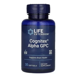 Поддержка памяти и когнитивной функции, Cognitex® Alpha GPC, 30 гелевых таблеток