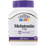 Мелатонин 3 мг 21st Century 200 таблеток