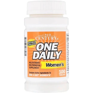 Мультивитамины для женщин One Daily 21st Century 100 таблеток