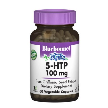 5-HTP (гідрокситриптофан) 100 мг Bluebonnet Nutrition 60 капсул