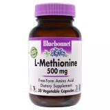 L-Метіонін 500 мг Bluebonnet Nutrition 30 гелевих капсул