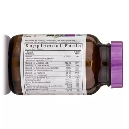 Мультивитамины без железа Single Daily Bluebonnet Nutrition 30 капсул: цены и характеристики