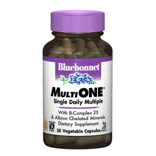 Мультивитамины с железом MultiONE Bluebonnet Nutrition 30 гелевых капсул