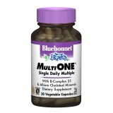 Мультивітаміни із залізом MultiONE Bluebonnet Nutrition 30 гелевих капсул