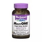 Мультивитамины с железом MultiONE Bluebonnet Nutrition 60 гелевых капсул: цены и характеристики
