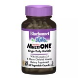 Мультивітаміни без заліза MultiONE Bluebonnet Nutrition 30 гелевих капсул