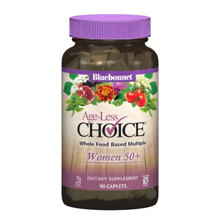 Женские мультивитамины 50+ Ageless Choice Bluebonnet Nutrition 90 капсул